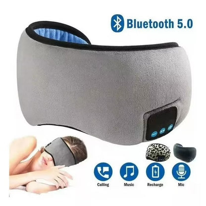 ANTIFAZ CON AUDÍFONOS PARA DORMIR CON TECNOLOGÍA BLUETOOTH DE ÚLTIMA GENERACIÓN