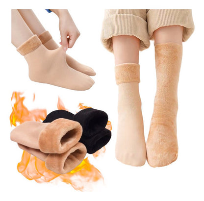 💯 🎁 CALCETINES TÉRMICOS DE POLAR 12 PARES (para el frío invierno)