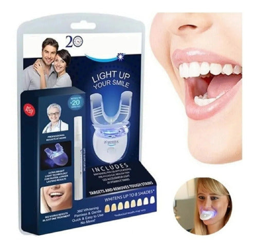 BLANQUEADOR DENTAL - TRANSFORMA TU SONRISA HOY MISMO EN 20 MINUTOS